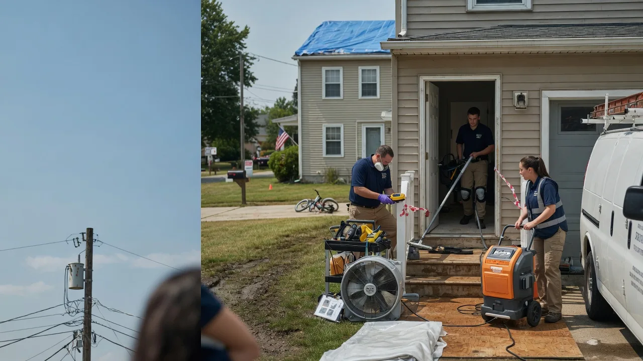 Water Damage Repair in Commerce, OK near me